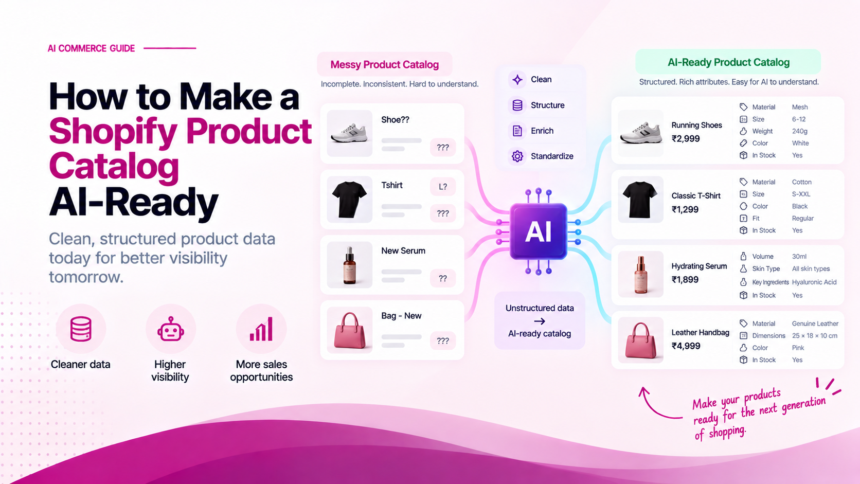 How to Make a Shopify Product Catalog AI-Ready